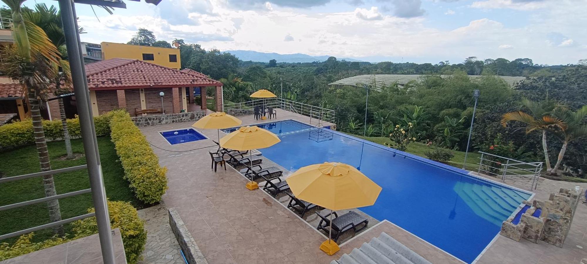 Hotel Campestre Los Mangos 킴바야 외부 사진