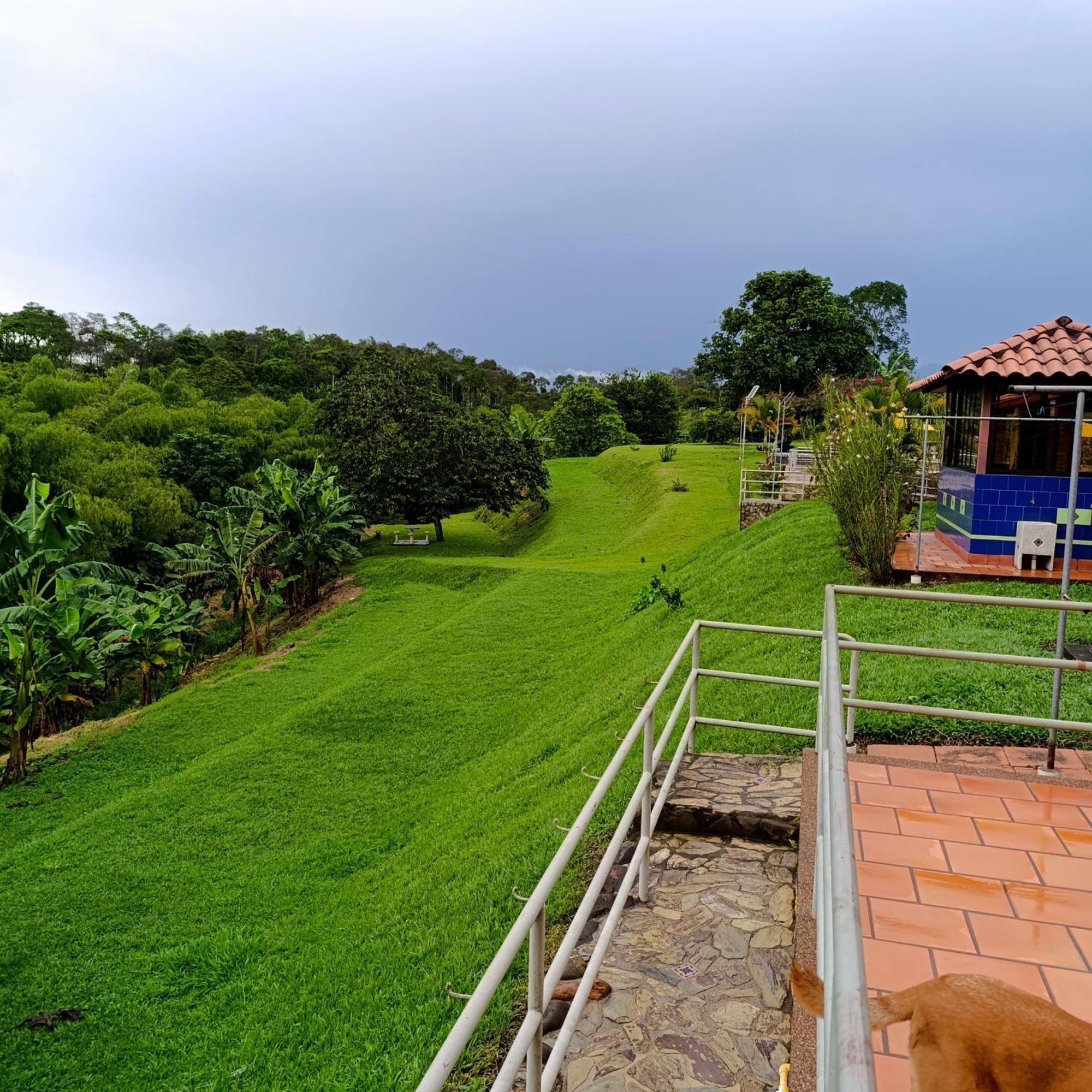 Hotel Campestre Los Mangos 킴바야 외부 사진