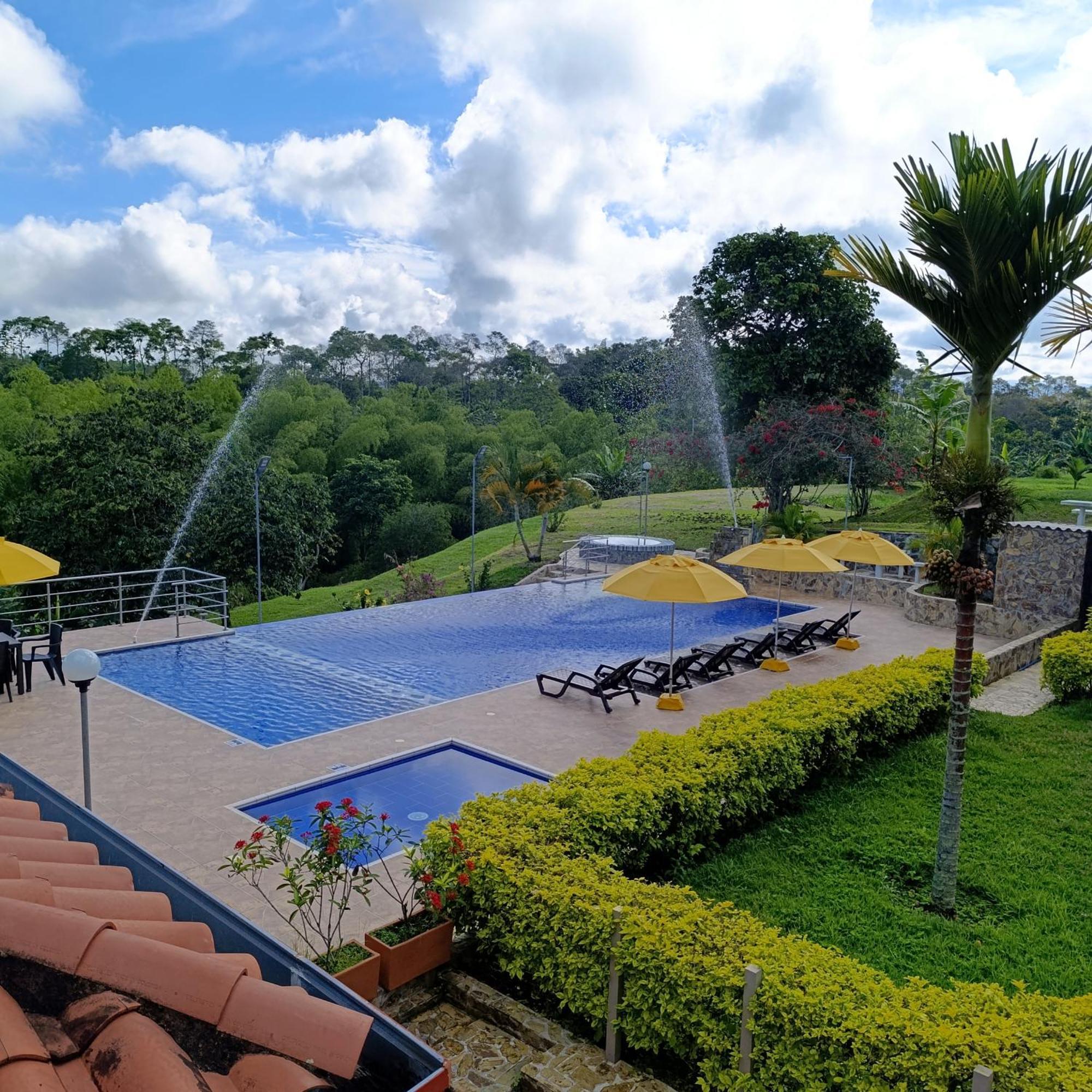 Hotel Campestre Los Mangos 킴바야 외부 사진